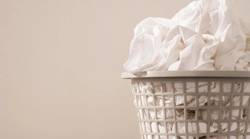 linge dans blanchisserie